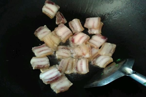 水芹南风肉的做法图解4