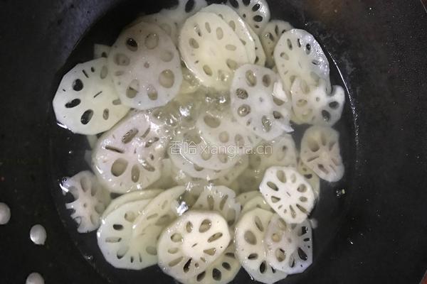 清炒藕片的做法图解3