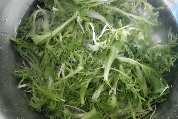 糖醋苦菊的做法图解2