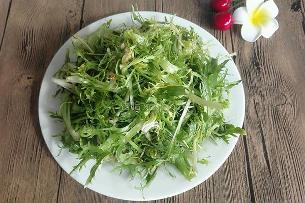 糖醋苦菊的做法图解6