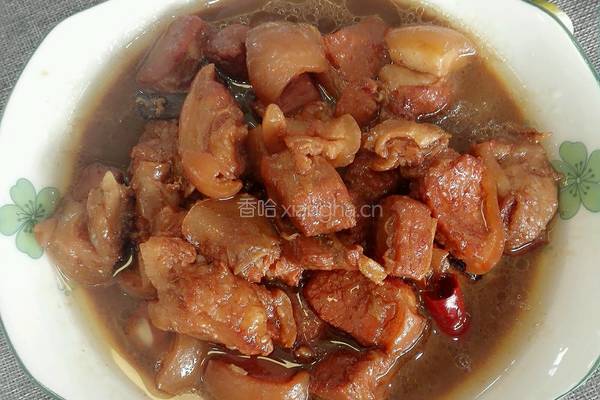 腐乳小炖肉的做法图解11