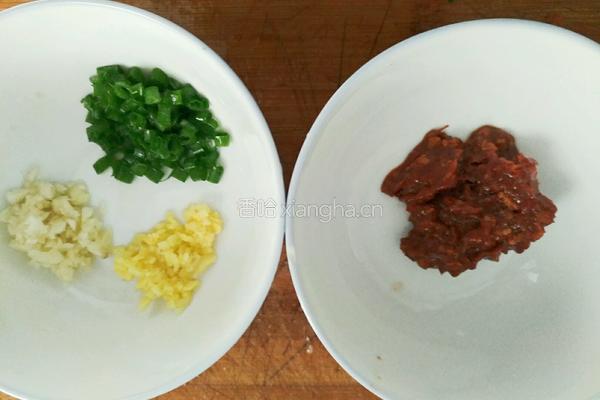 肉末粉条的做法图解2