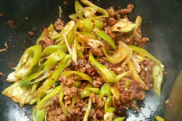 粉条肉末的做法图解5