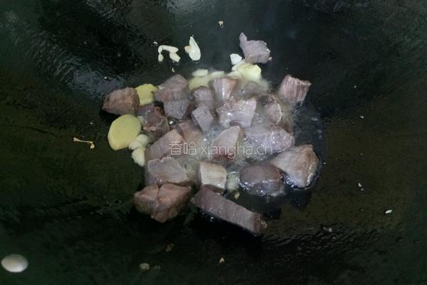 牛肉炒萝卜干的做法图解7