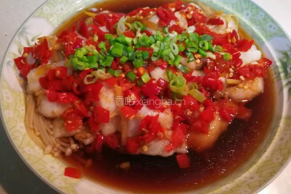 金针菇蒸龙利鱼的做法图解6