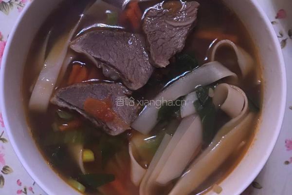 羊肉豌豆面的做法图解5