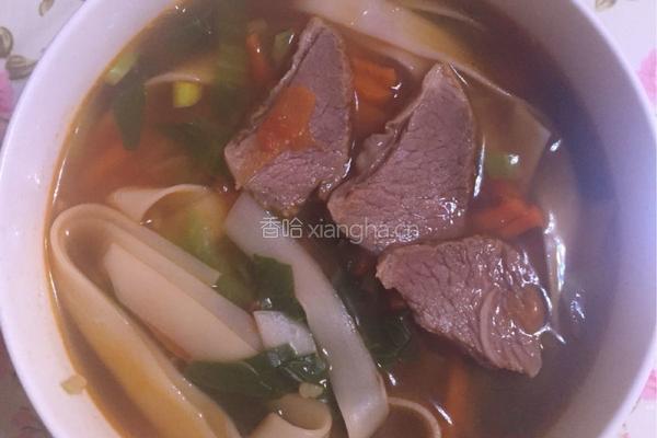 羊肉豌豆面的做法图解6