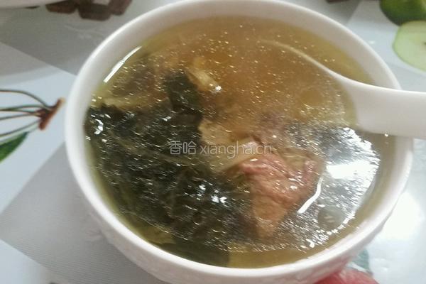 菜干排骨汤的做法图解5