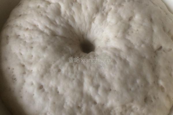 红豆馅大包子的做法图解4