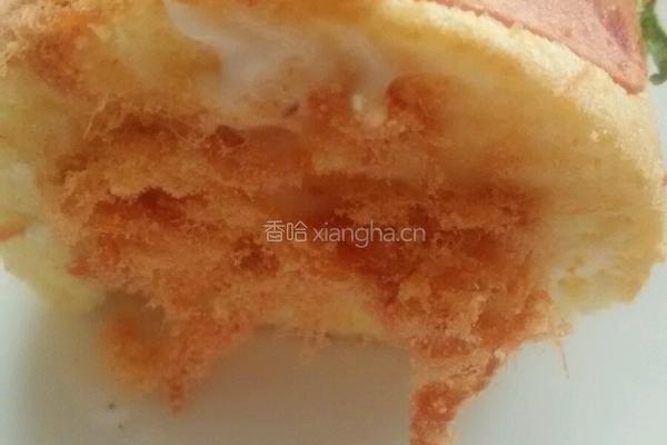 肉松香肠蛋糕卷的做法图解29