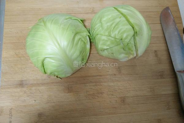 凉拌卷心菜的做法图解1