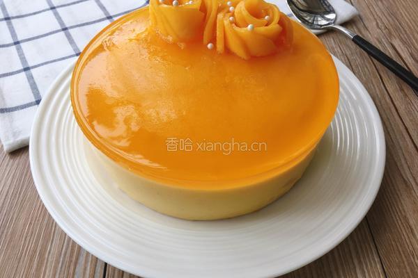 六寸芒果酸奶慕斯蛋糕的做法图解20