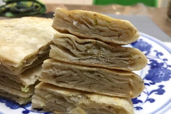 葱香花椒饼的做法图解7