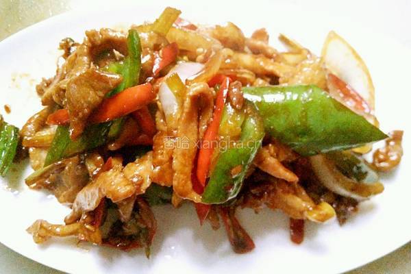 尖椒肉丝的做法图解8