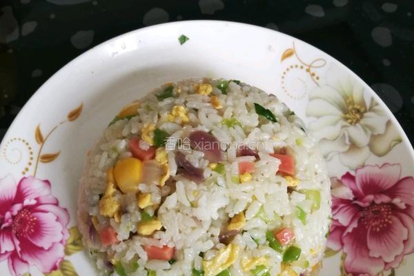 蔬菜蛋炒饭