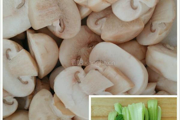 香炒口蘑的做法图解1