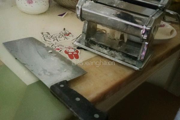 鸡蛋番茄手擀面的做法图解3