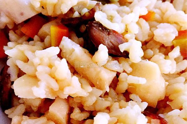 骨头汤焖饭的做法图解6