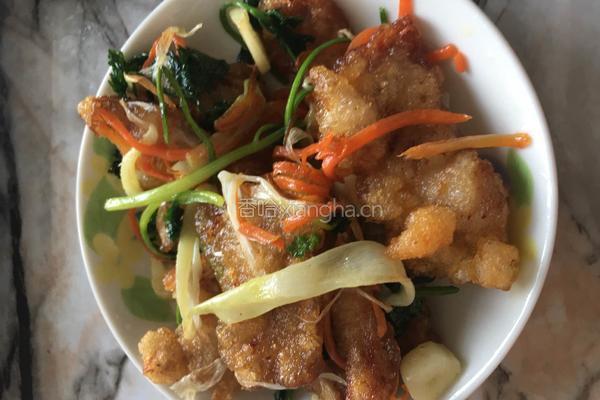 锅包肉的做法图解8