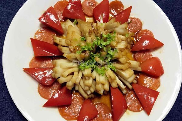 胡萝卜彩椒炒杏鲍菇的做法图解3