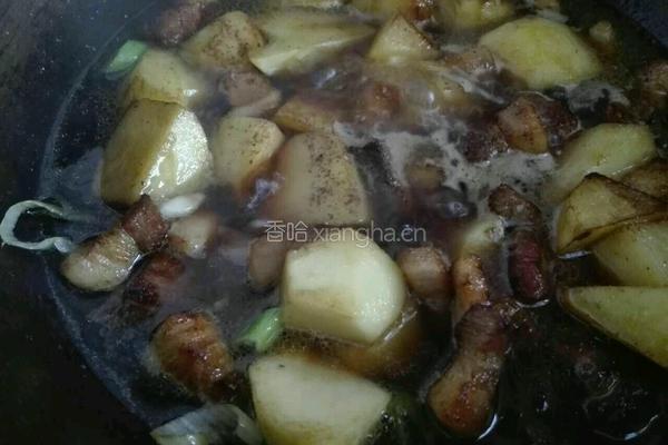 红烧马铃薯五花肉块的做法图解18