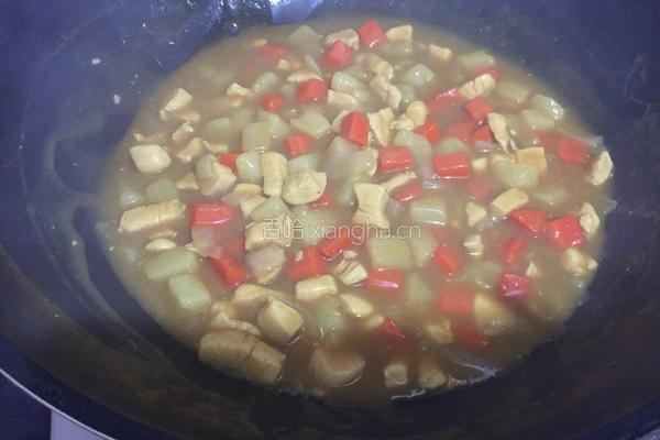 咖喱土豆鸡块饭的做法图解9