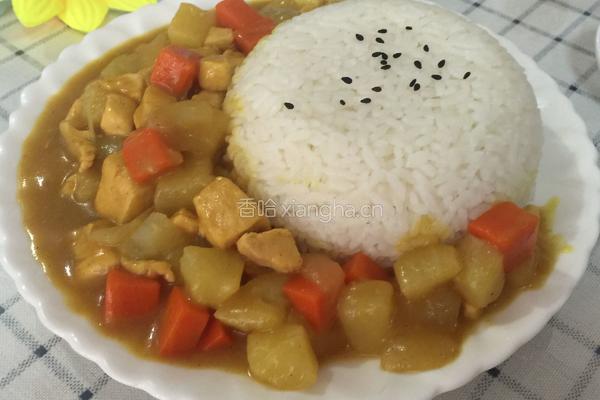咖喱土豆鸡块饭的做法图解10