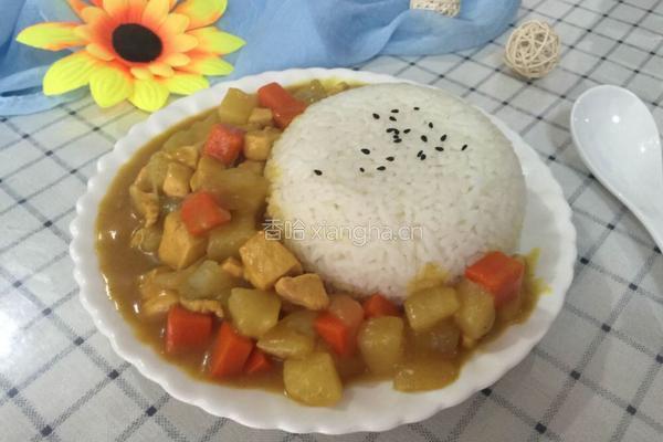 咖喱土豆鸡块饭的做法图解11