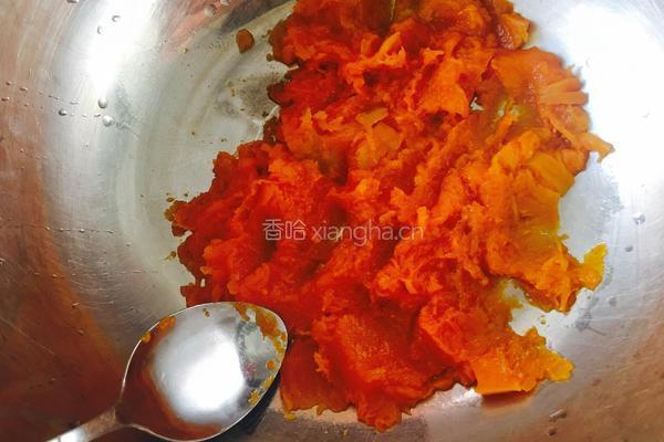 南瓜汤圆的做法图解2