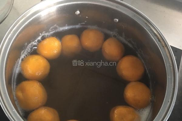 南瓜汤圆的做法图解9