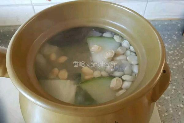 瘦肉冬瓜汤的做法图解2