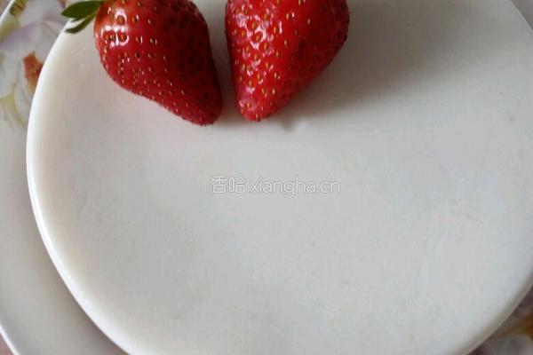 草莓夹心奶冻的做法图解10