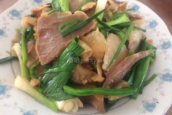腌肉炒大蒜的做法图解11
