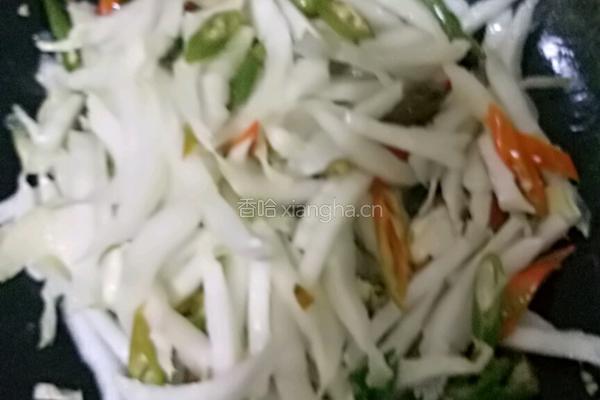 豆芽菜炒肉的做法图解5