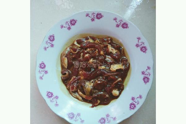 小炒牛肉的做法图解2