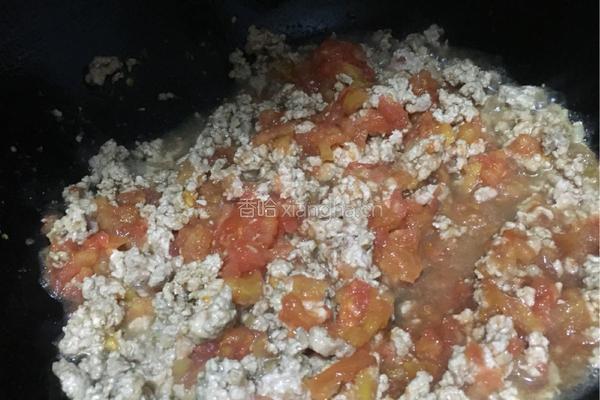 番茄肉酱拌饭的做法图解5