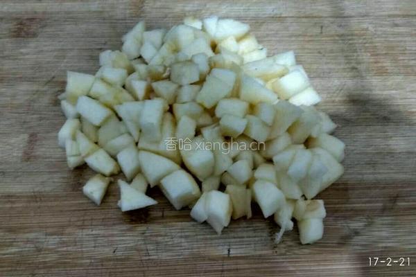 苹果蜂蜜奶昔的做法图解2