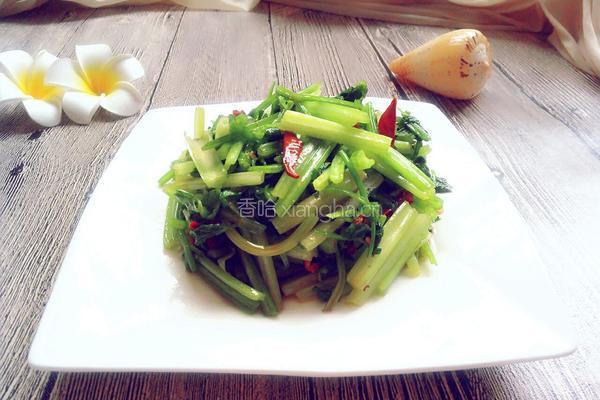 清炒小芹菜的做法图解8