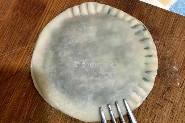 饺子皮小馅饼的做法图解5