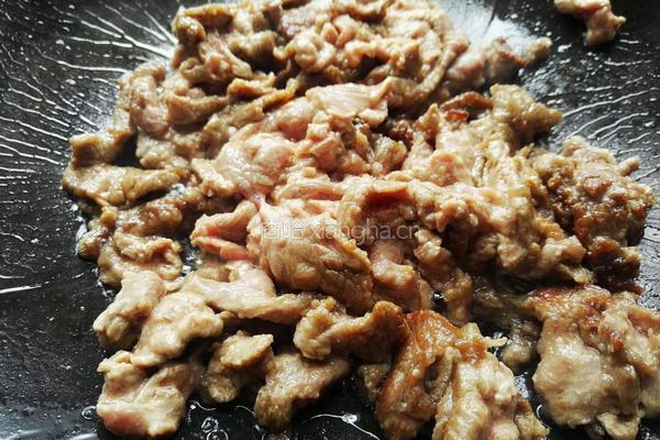炒牛肉的做法图解6