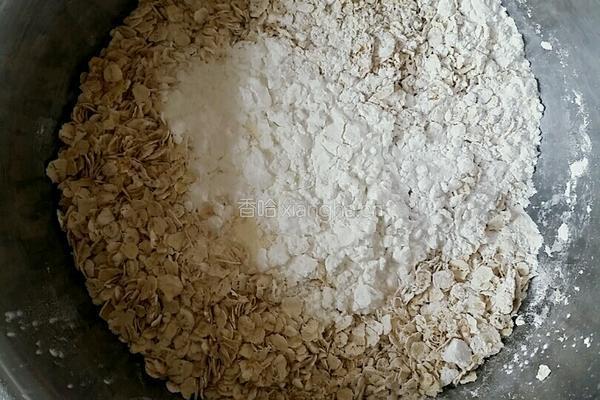 燕麦饼干的做法图解2
