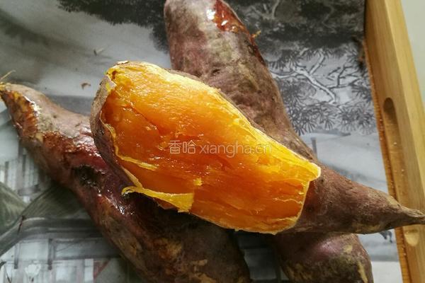 烤地瓜的做法图解4
