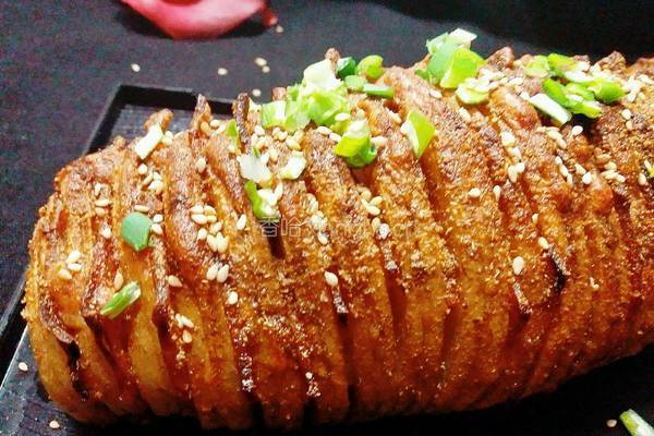 培根风琴烤土豆的做法图解6