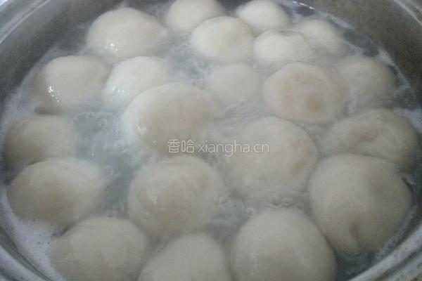 花生馅汤圆的做法图解10