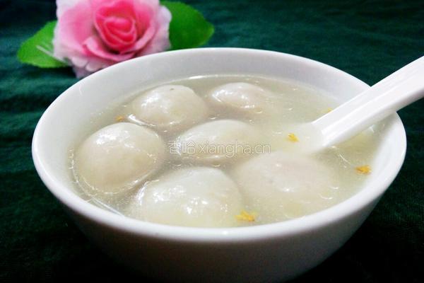 花生馅汤圆的做法图解12
