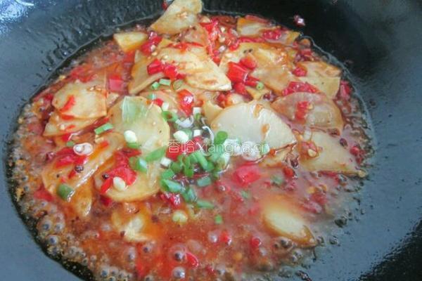 剁椒土豆片的做法图解5