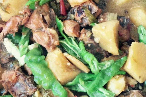 土豆大盘鸡的做法图解8