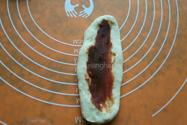 豆沙面包卷的做法图解6