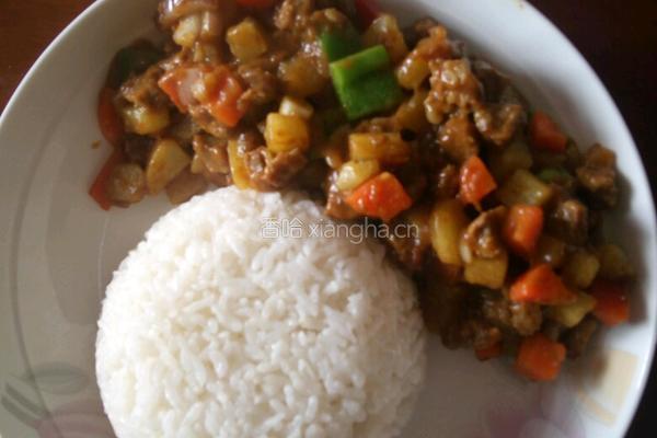 咖喱牛肉饭