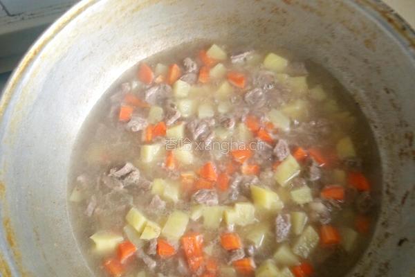 咖喱牛肉饭的做法图解3